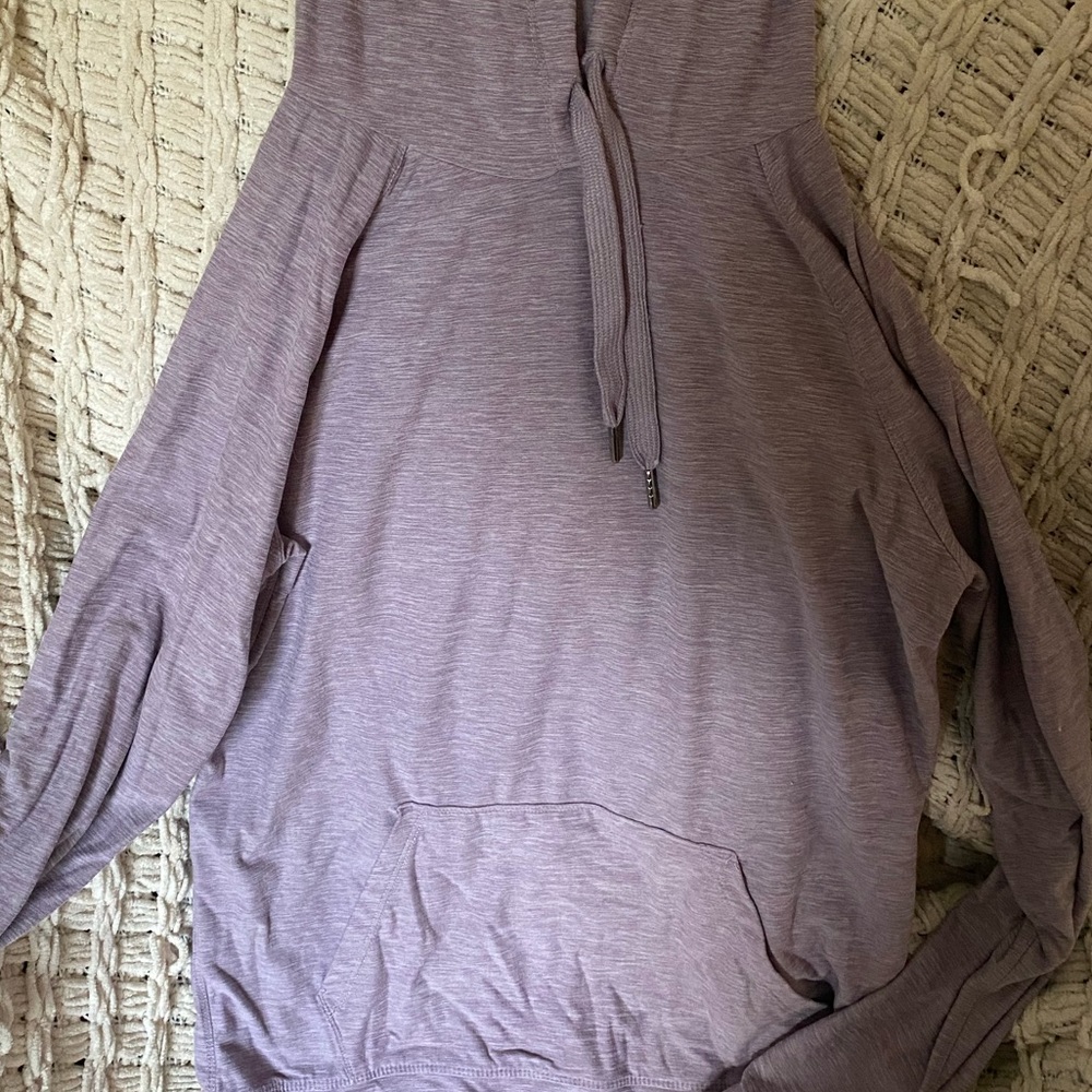 Lavender pull over hoodie